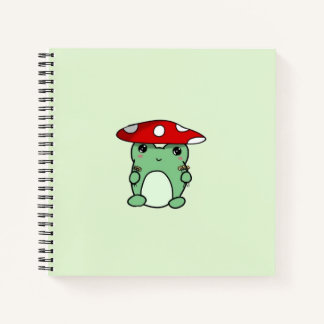 Cuaderno Bloc de notas Mushroom Froggy