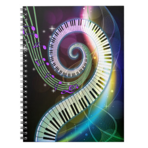Cuaderno Bloc de notas Music 1