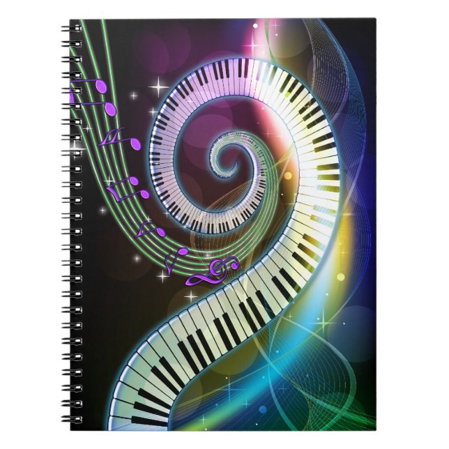 Cuaderno Bloc de notas Music 1 (Frente)