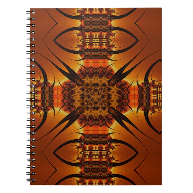 Cuaderno Bloc de notas nativo Thorns (Frente)