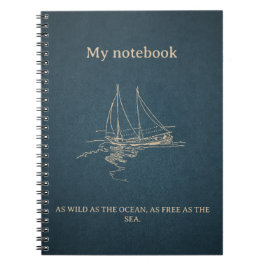 Cuaderno Bloc de notas Ocean Vibes - Beach Journal
