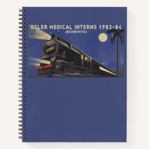 Cuaderno Bloc de notas Osler Intern (azul)
