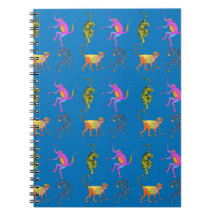 Cuaderno Bloc de notas para animales de la jungla