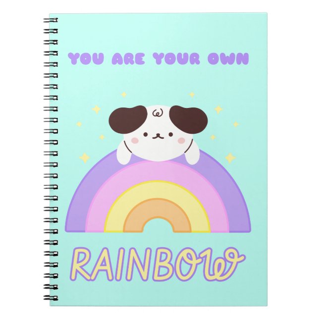 Cuaderno Bloc de notas para animales personalizados (Frente)