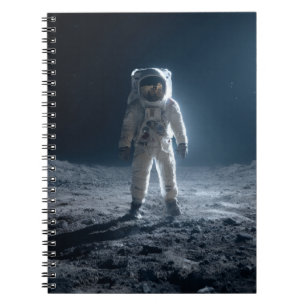 Cuaderno Bloc de notas para aterrizaje de la luna de astron