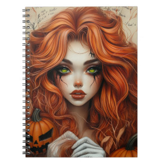 Cuaderno Bloc de notas para brujas de Halloween