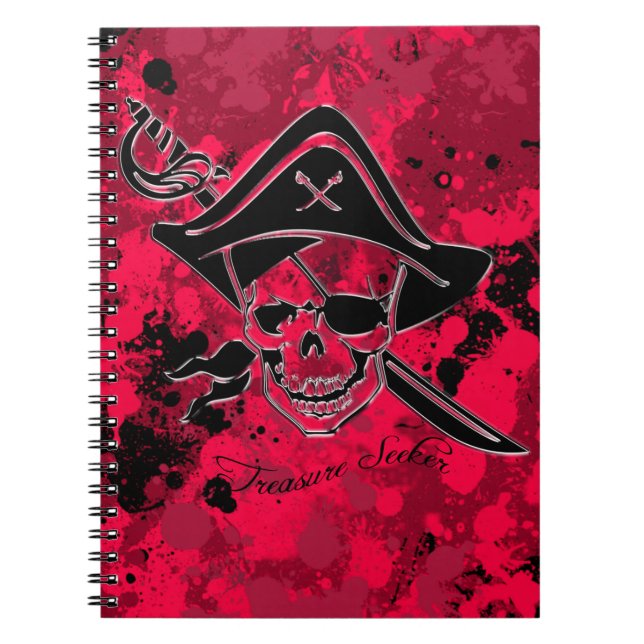 Cuaderno Bloc de notas para buscadores de tesoros (Frente)