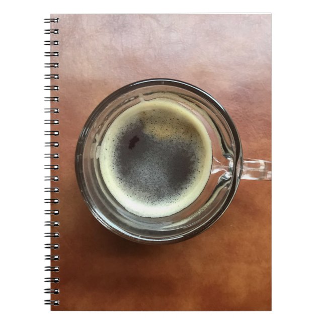 Cuaderno Bloc de notas para café Espresso (Frente)