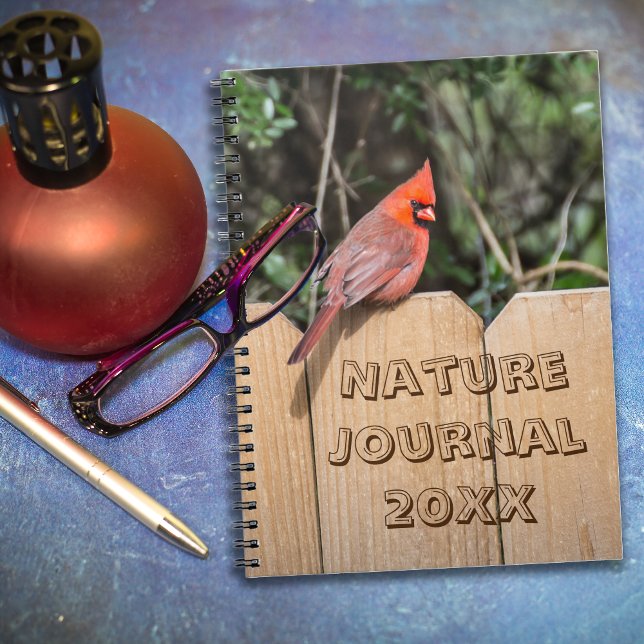 Cuaderno Bloc de notas para cardenales (rojo pájaro) (Red Cardinal Journal)