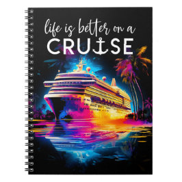Cuaderno Bloc de notas para cruceros fluorescentes