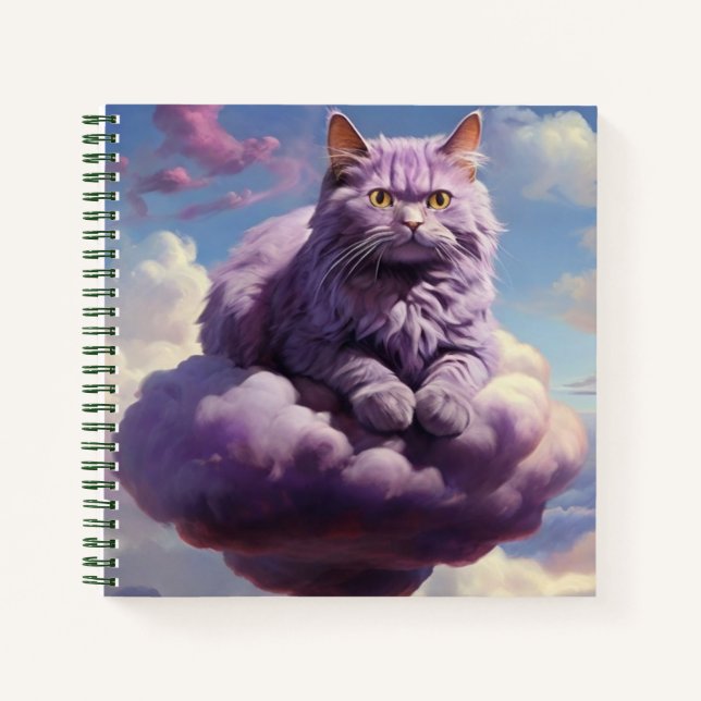 Cuaderno Bloc de notas para el amante de los gatos (Anverso)