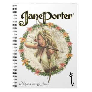 Cuaderno Bloc de notas para fotos en espiral de Jane Porter
