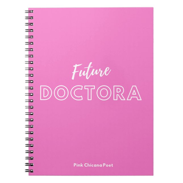 Cuaderno Bloc de notas para futuras doctoras (Frente)