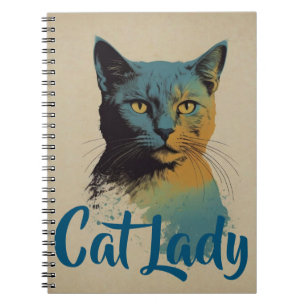 Cuaderno bloc de notas para gatos