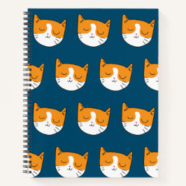 Cuaderno Bloc de notas para gatos con somnolencia