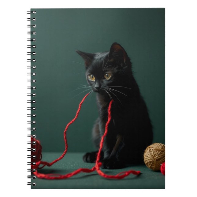 Cuaderno Bloc de notas para gatos, perfecto para los amante (Frente)