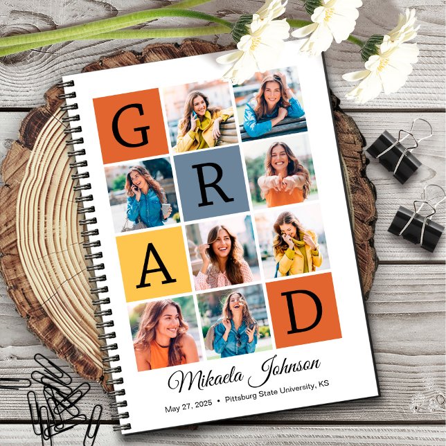 Cuaderno Bloc de notas para graduación de la Universidad de (Subido por el creador)