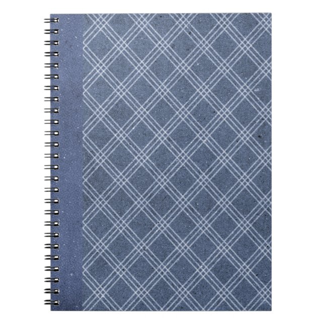 Cuaderno Bloc de notas para grunge con manchas de diamante  (Frente)