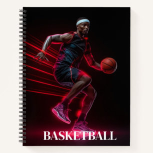 Cuaderno Bloc de notas para jugadores de baloncesto