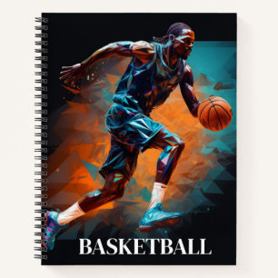 Cuaderno Bloc de notas para jugadores de baloncesto
