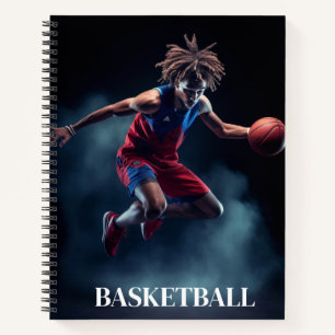 Cuaderno Bloc de notas para jugadores de baloncesto
