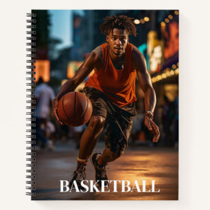 Cuaderno Bloc de notas para jugadores de baloncesto