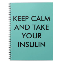 Cuaderno bloc de notas para la diabetes