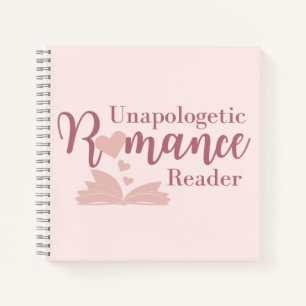 Cuaderno Bloc de notas para lectores de romance sin remordi
