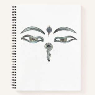 Cuaderno Bloc de notas para los ojos de Buda