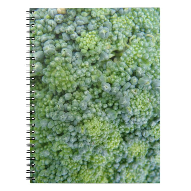 Cuaderno Bloc de notas para macros de brócoli (Frente)