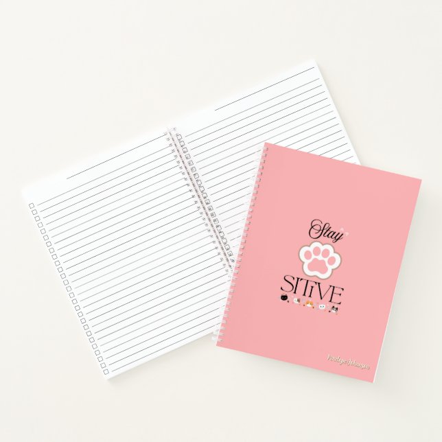 Cuaderno Bloc de notas para Mascotas curas y atractivos (Interior)
