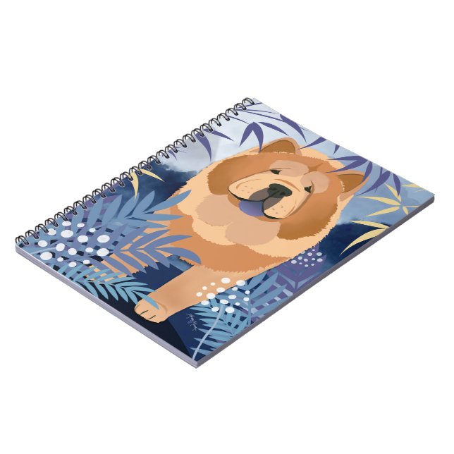 Cuaderno bloc de notas para mascotas lisas INDIGO (Lado Izquierdo)