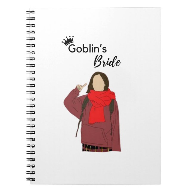Cuaderno Bloc de notas para novias de Goblin (Frente)