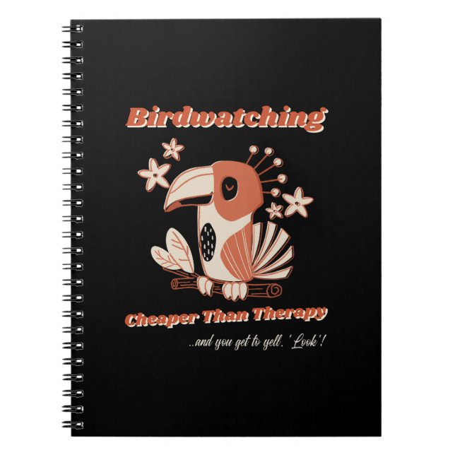 Cuaderno Bloc de notas para observación de aves (Frente)