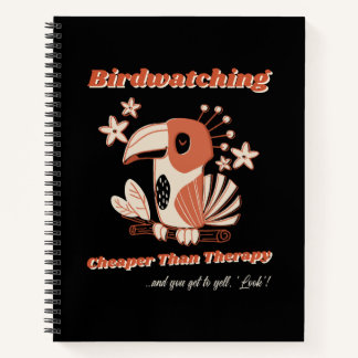 Cuaderno Bloc de notas para observación de aves