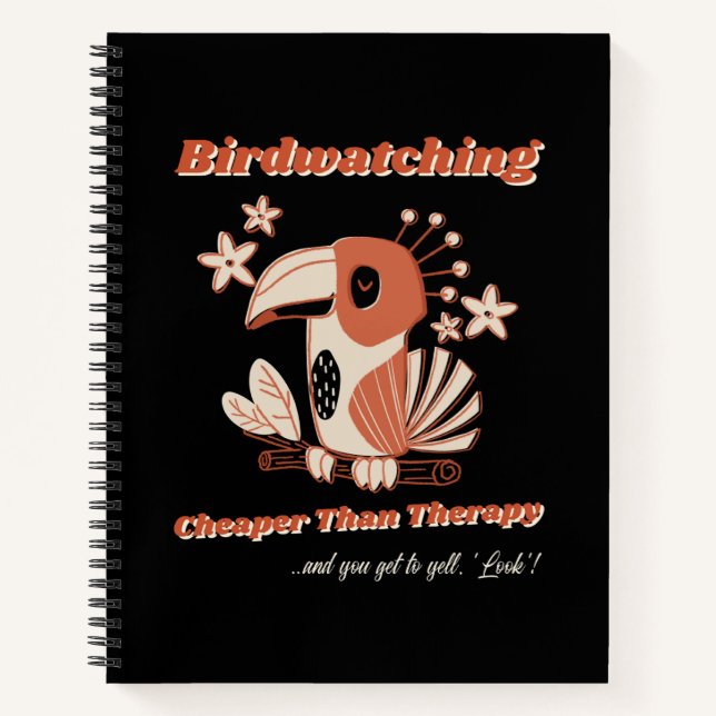 Cuaderno Bloc de notas para observación de aves (Anverso)