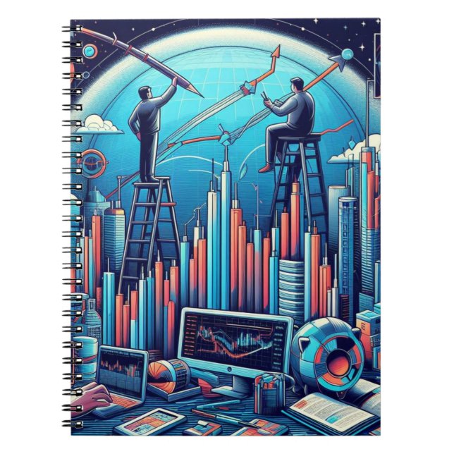 Cuaderno Bloc de notas para operaciones bursátiles (Frente)
