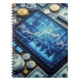 Cuaderno Bloc de notas para operaciones bursátiles