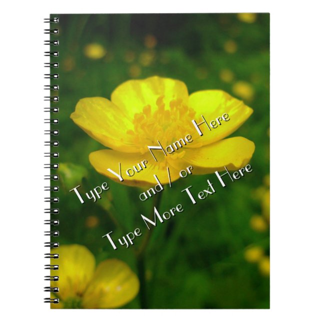 Cuaderno Bloc de notas para portátiles Personalizado de flo (Frente)