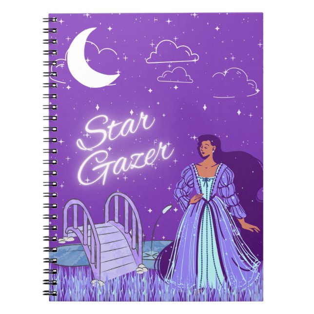 Cuaderno Bloc de notas para Princesas Star Gazer (Frente)