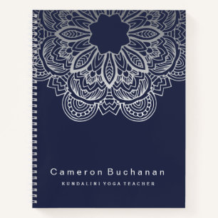 Cuaderno Bloc de notas para profesores de yoga