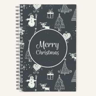 Cuaderno Bloc de notas para regalo navideño personalizado