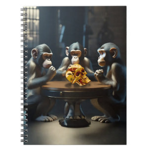 Cuaderno Bloc de notas para simios curiosos