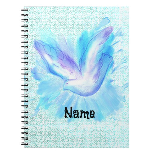Cuaderno Bloc de notas para sobrevuelo Dove (Frente)