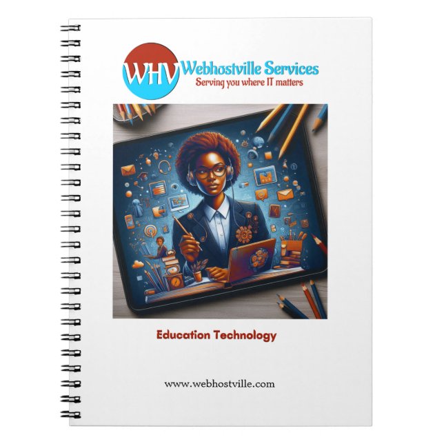 Cuaderno Bloc de notas para todos esos escritos importantes (Frente)