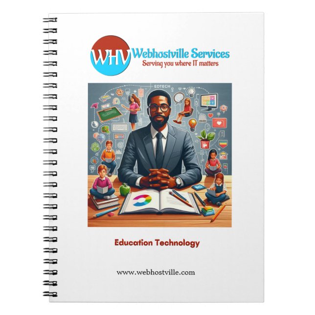 Cuaderno Bloc de notas para todos esos escritos importantes (Frente)