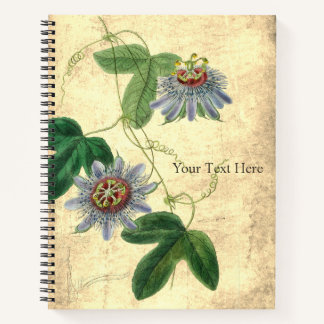 Cuaderno Bloc de notas Passiflora Amethystina