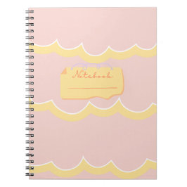 Cuaderno Bloc de notas Pastel