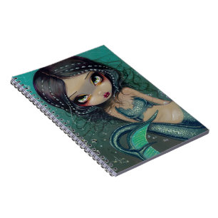 Cuaderno Bloc de notas "Pearl Swirl Mermaid"