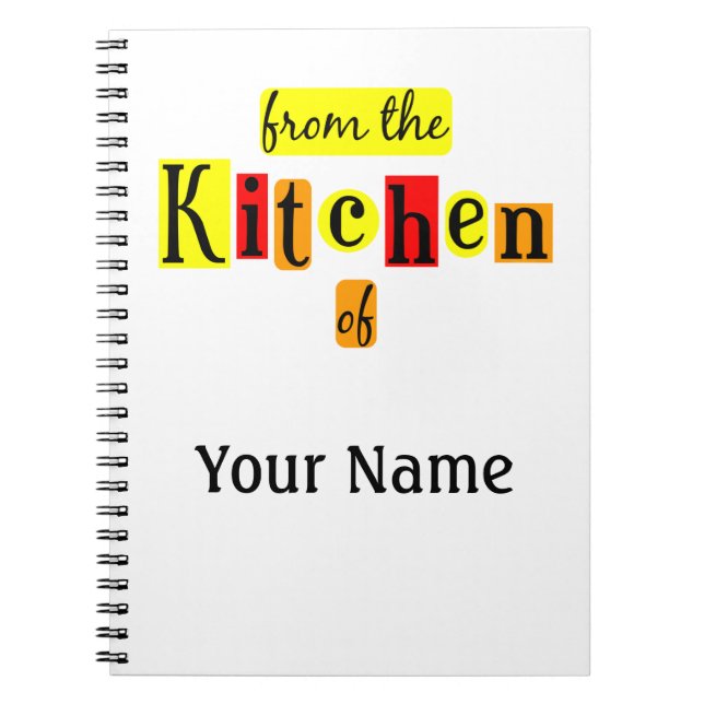 Cuaderno bloc de notas personalizado (Frente)